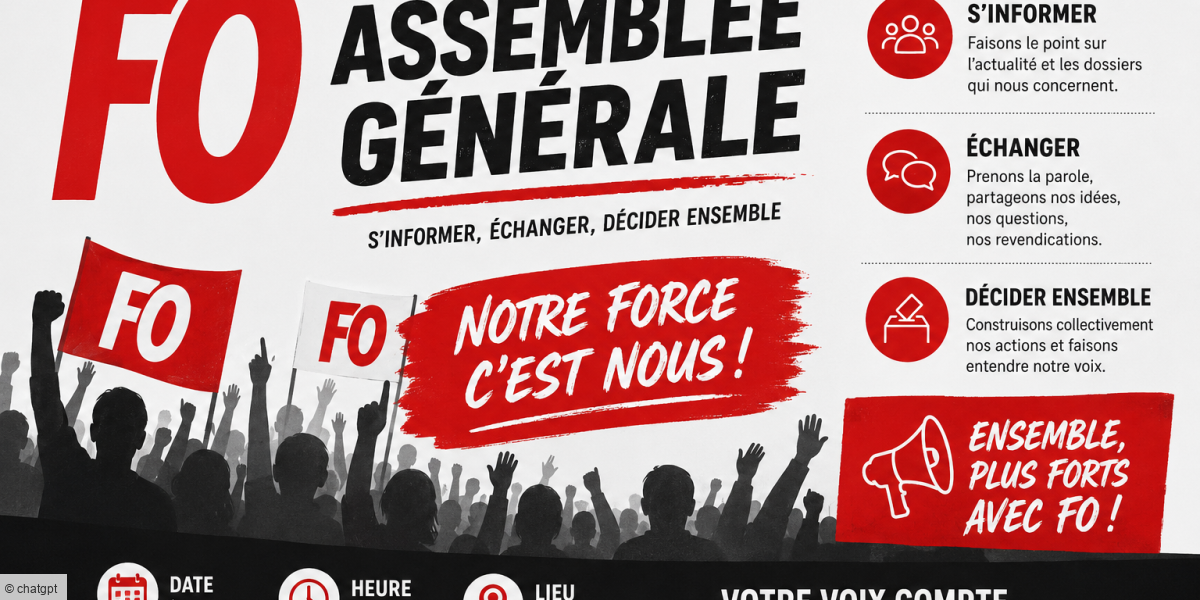 Assemblée générale FO