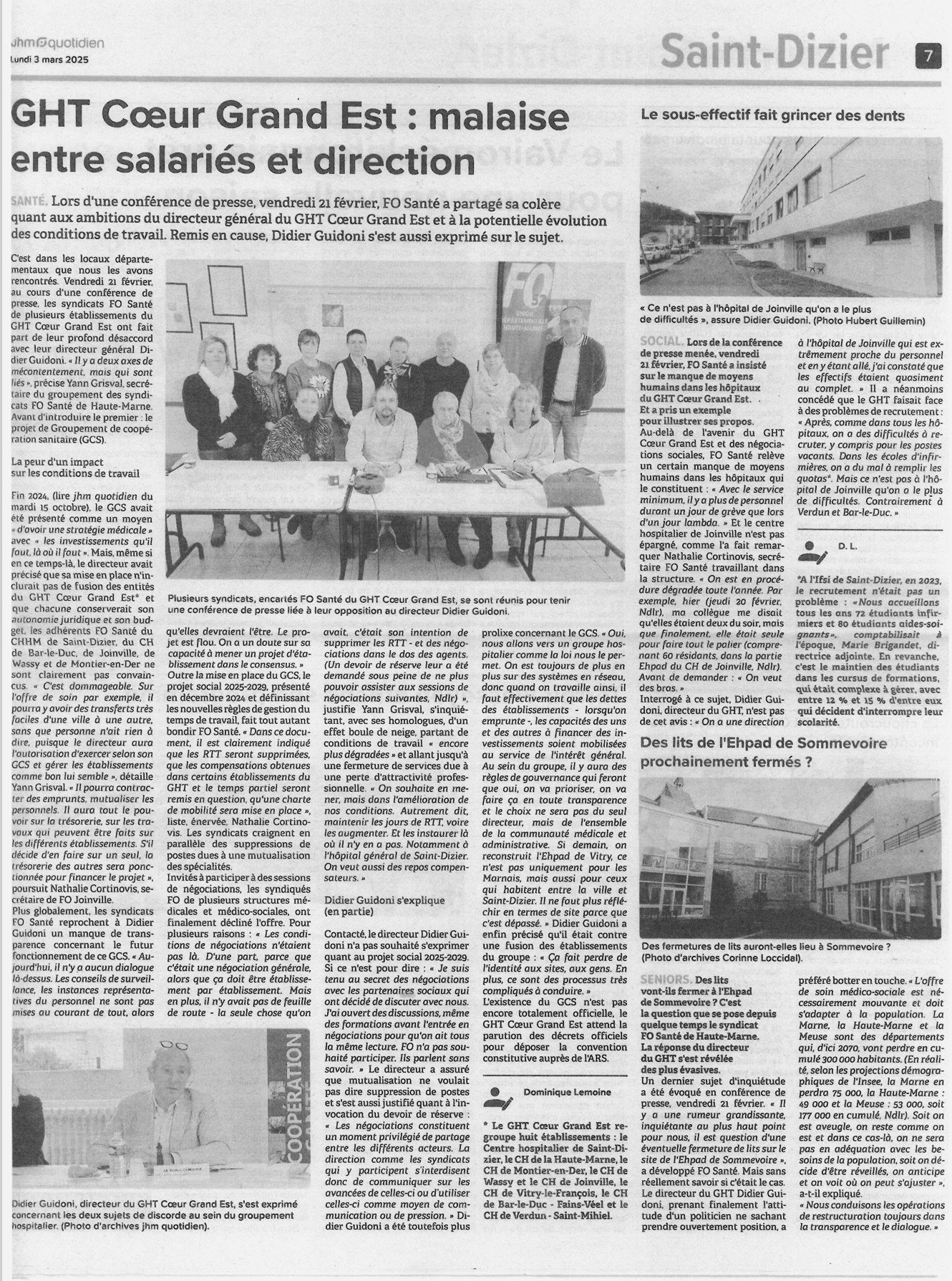 article de presse