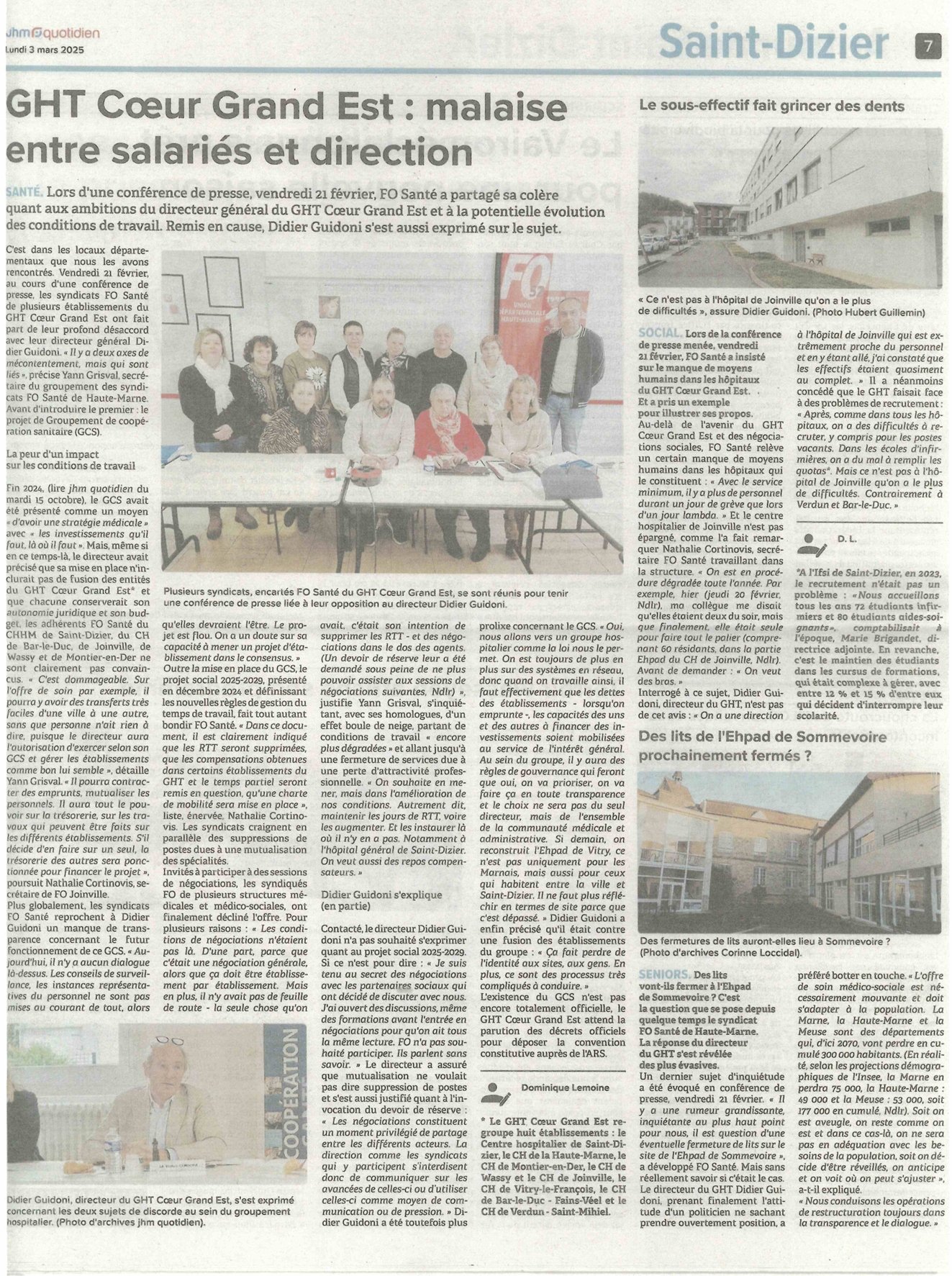 article de presse