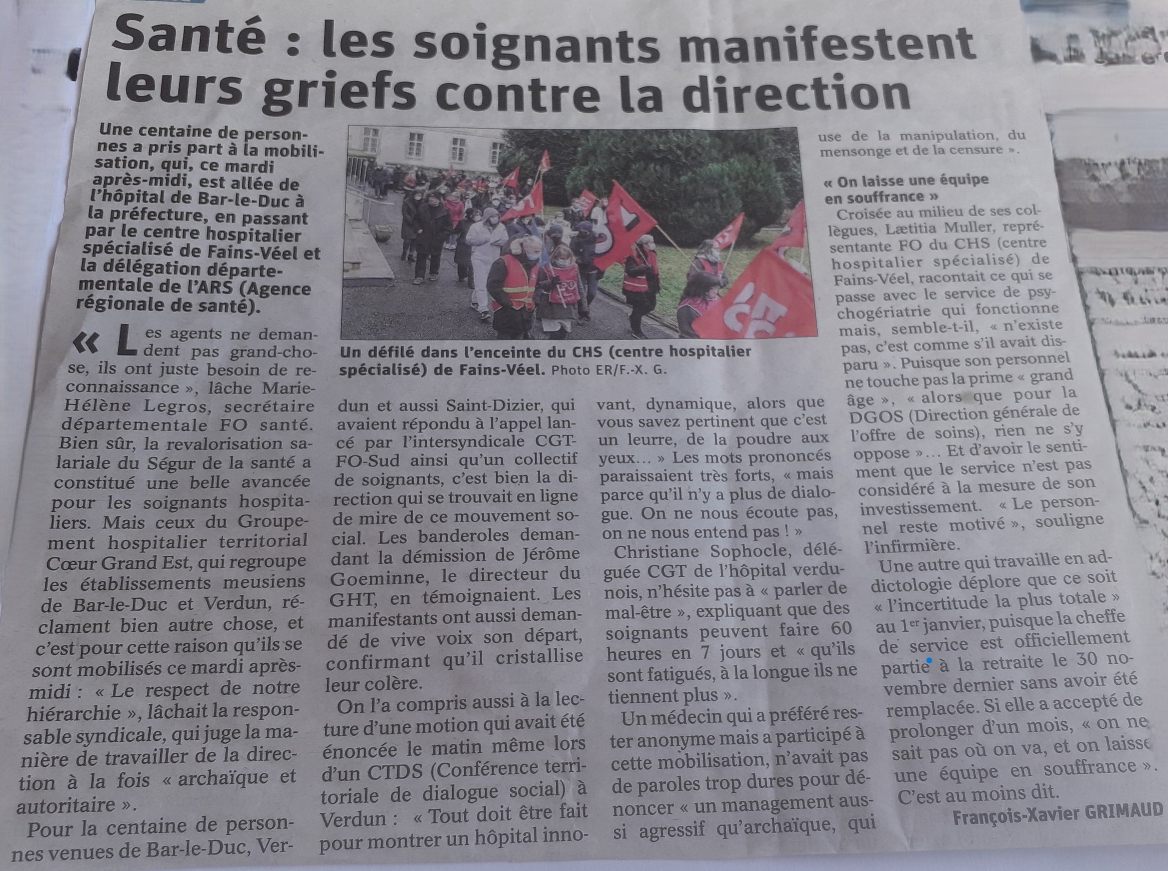 manifestation FO 2021