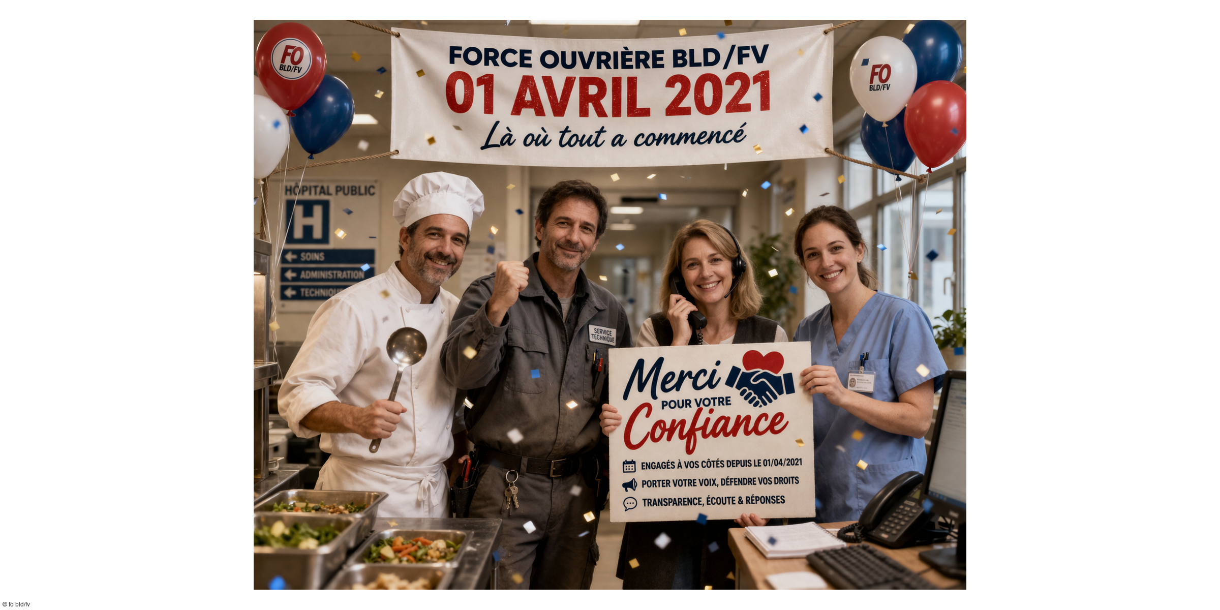 Ensemble depuis le 01 avril 2021 : votre confiance, notre force