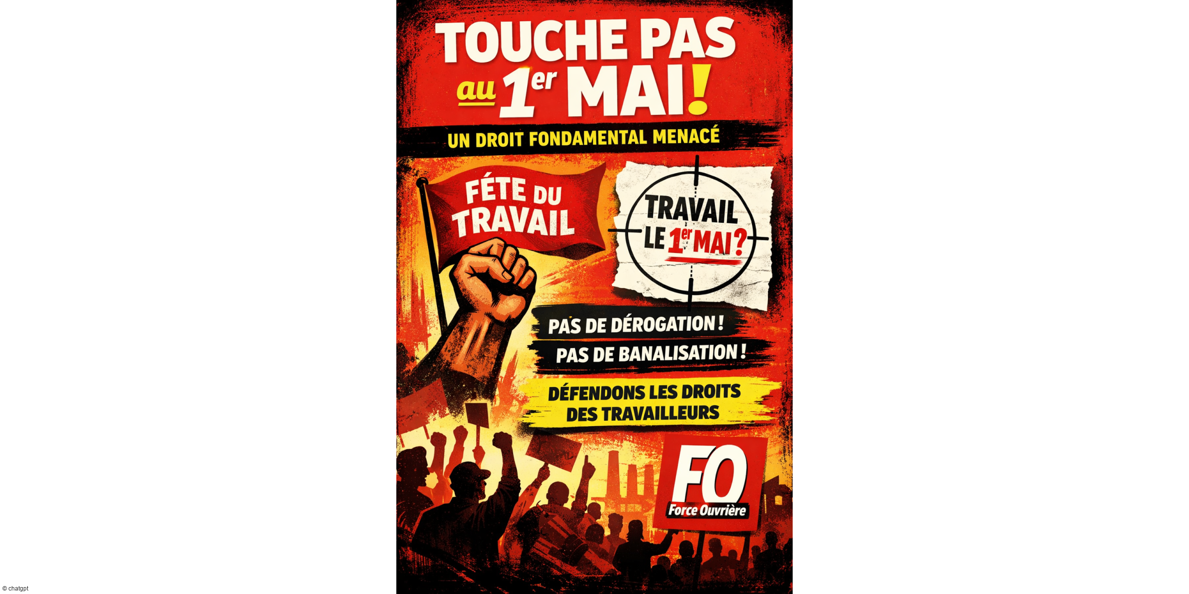 1er Mai : une proposition de loi qui remet en cause un droit fondamental