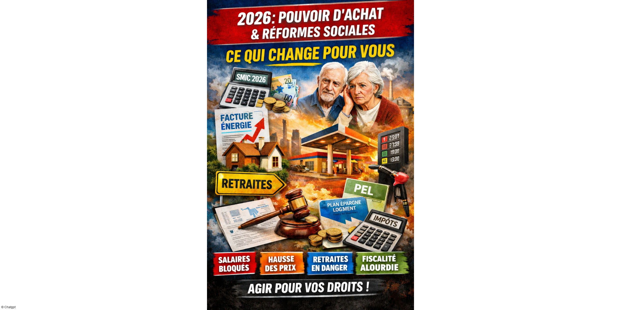 2026 : Pouvoir d'achat sous pression et réformes sociales