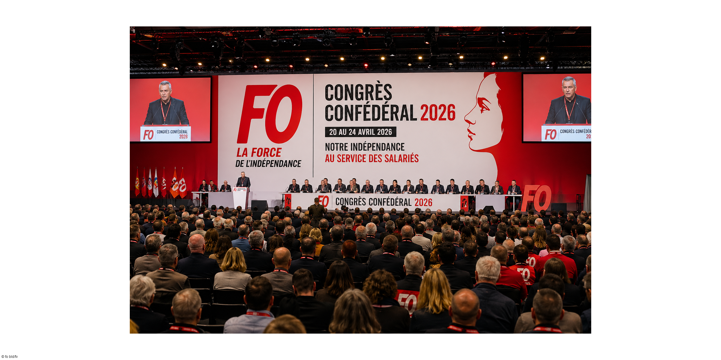 Frédéric Souillot réélu à la tête de Force Ouvrière avec 96,45 % des voix lors d'un congrès sous haute tension sociale