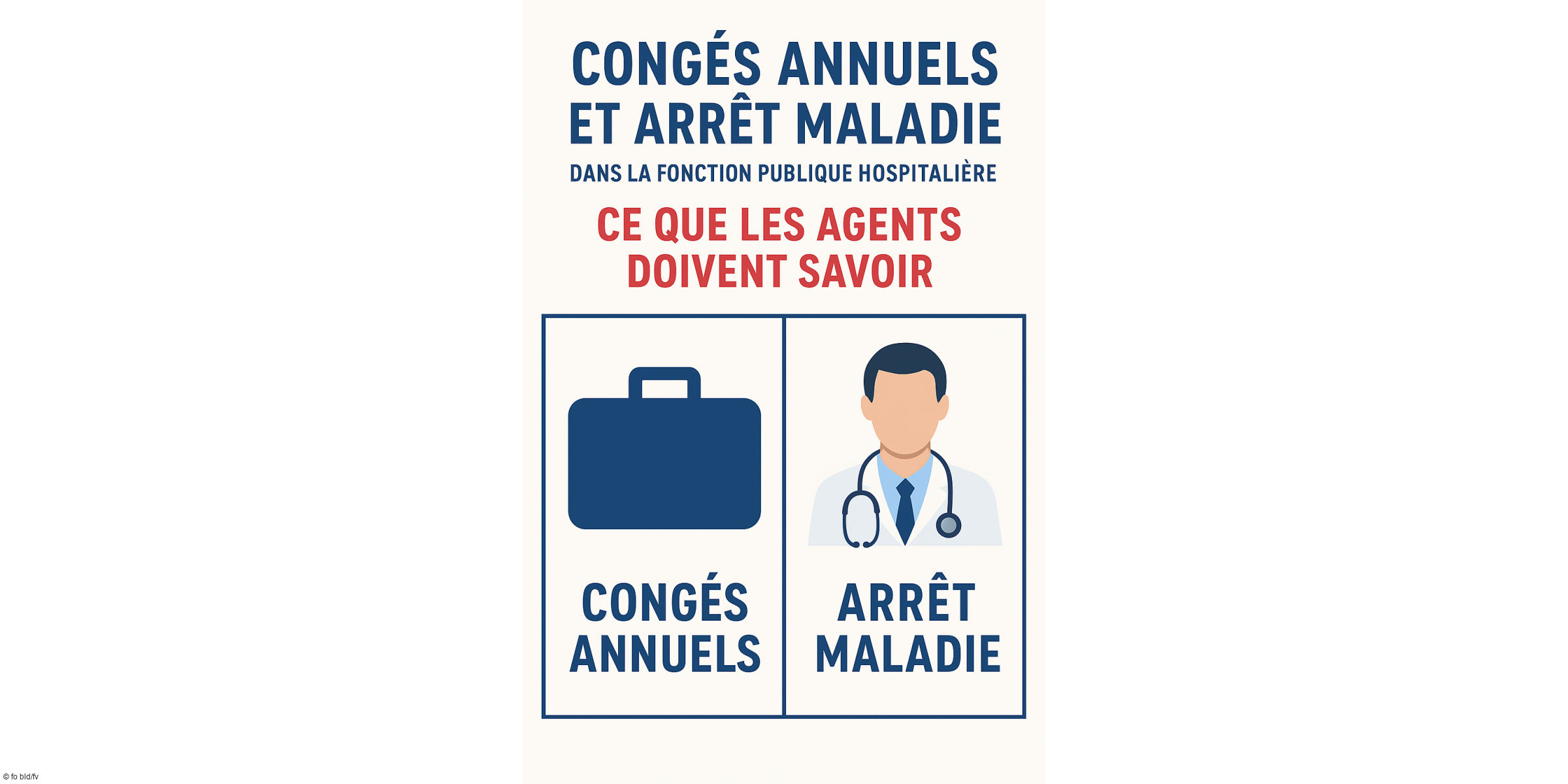 Congés annuels et congés maladie dans la fonction publique hospitalière : les points essentiels pour les agents