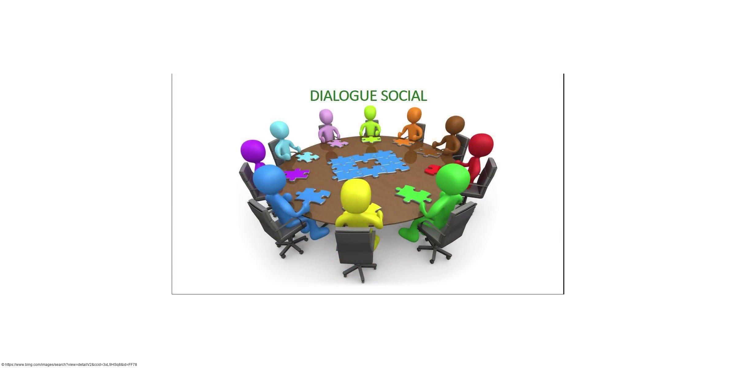 DIALOGUE SOCIAL DE JANVIER 2025