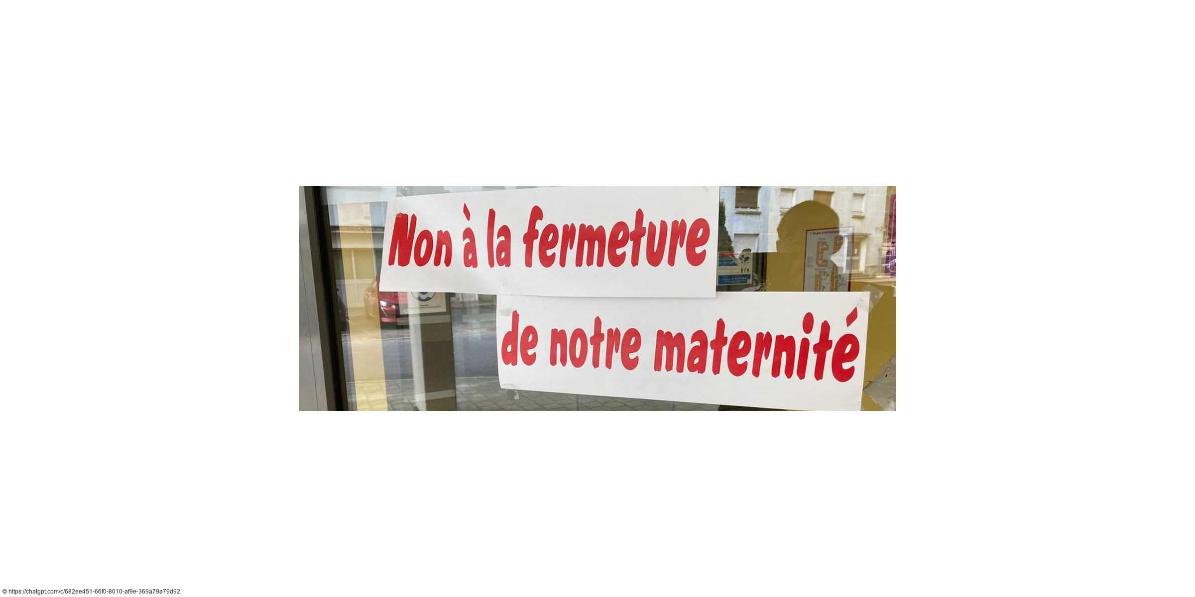 Enfin… un moratoire sur la  fermeture des maternités !
