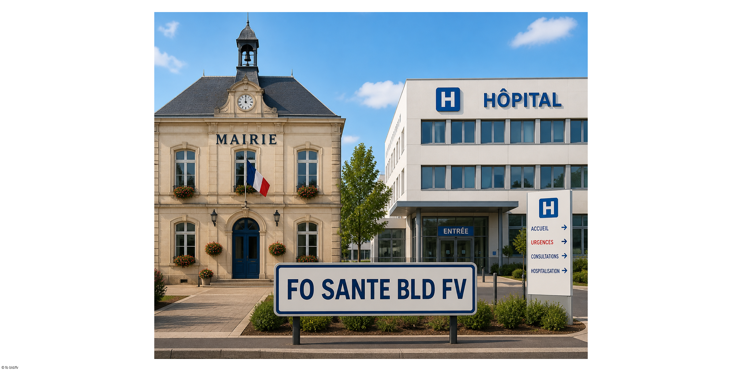 Rencontre entre FO Santé BLDFV et le Maire