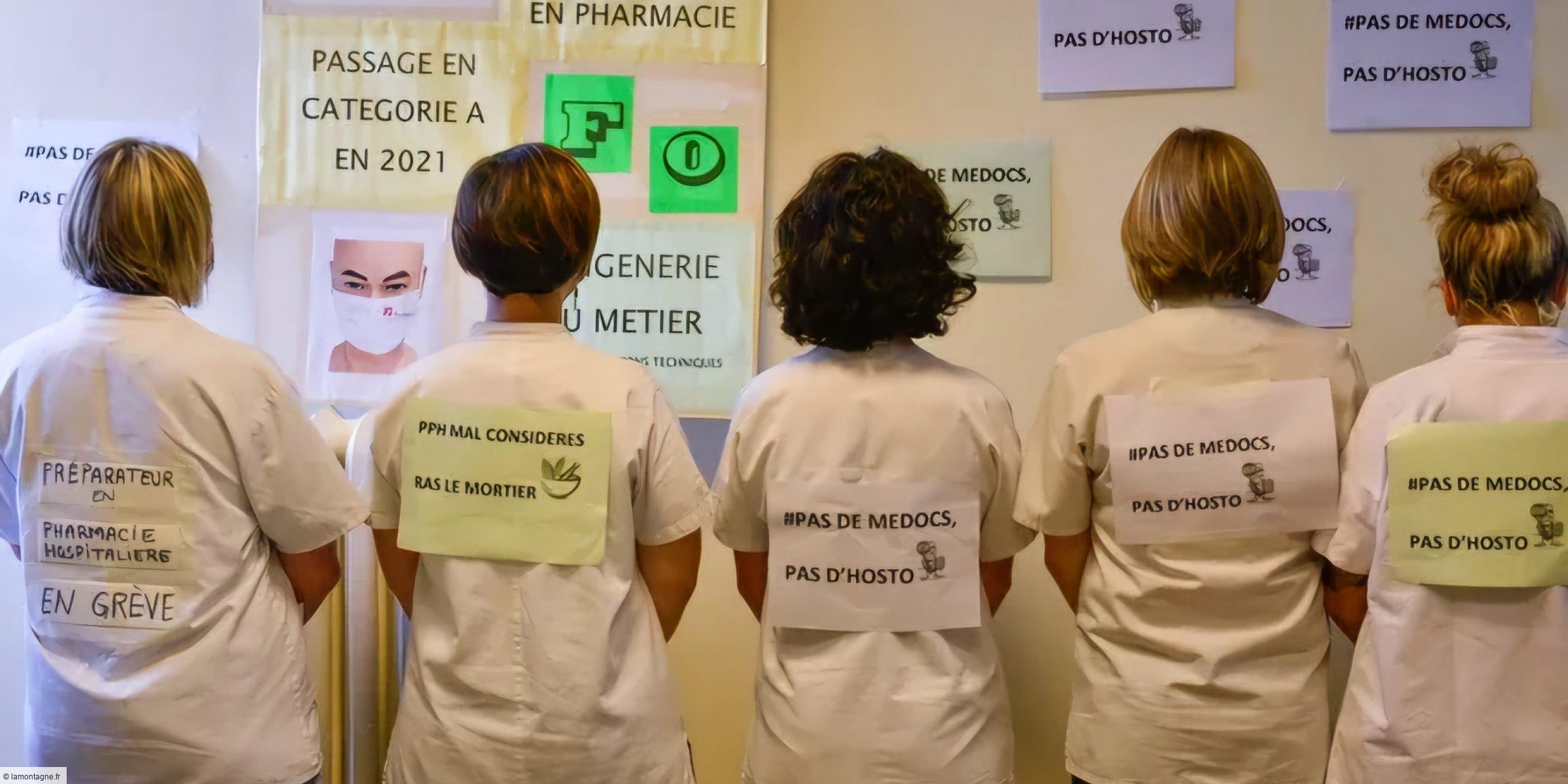 Grève des préparateurs en pharmacie hospitalière