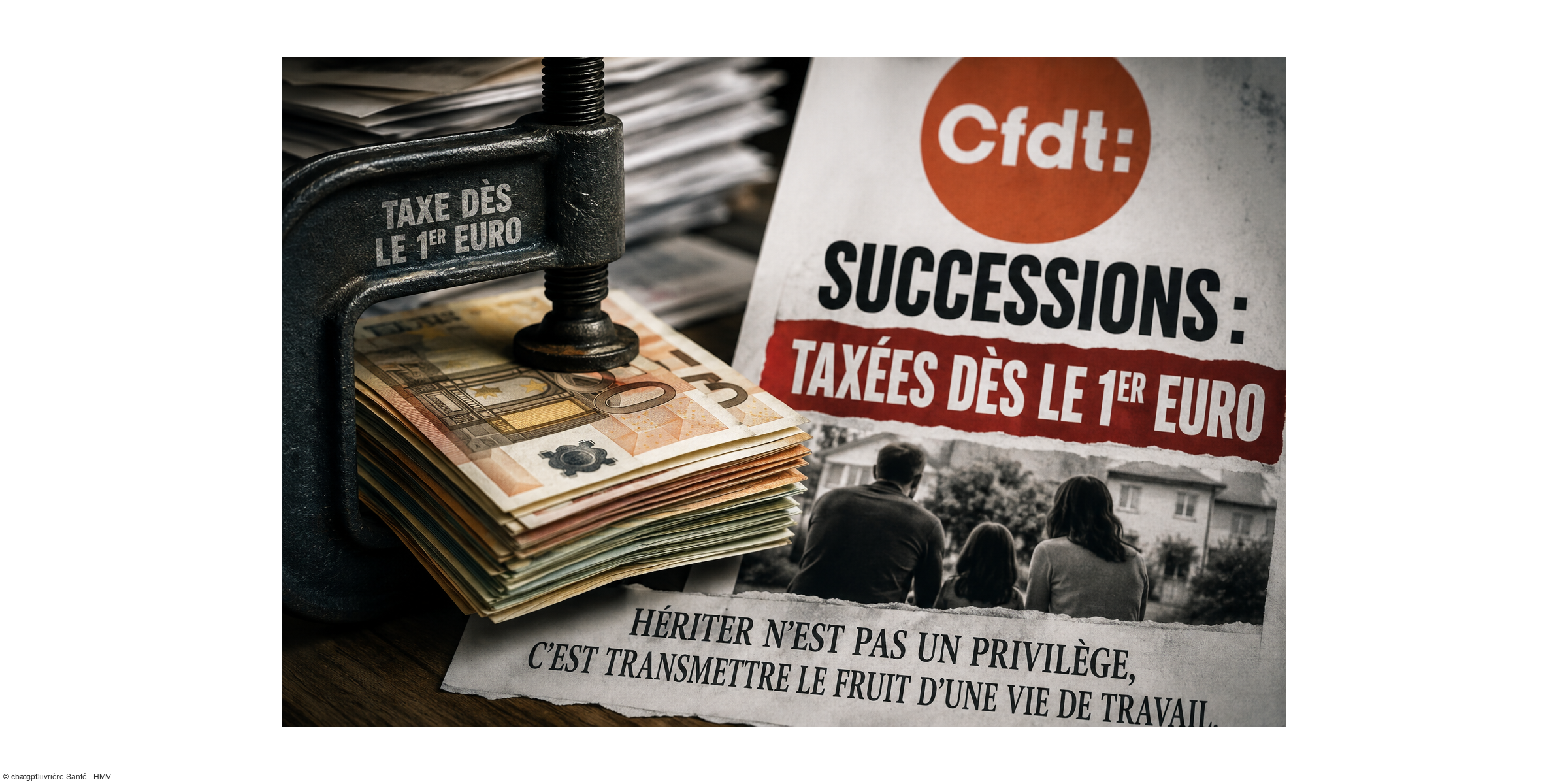 Héritage : la CFDT veut taxer les successions dès le premier euro