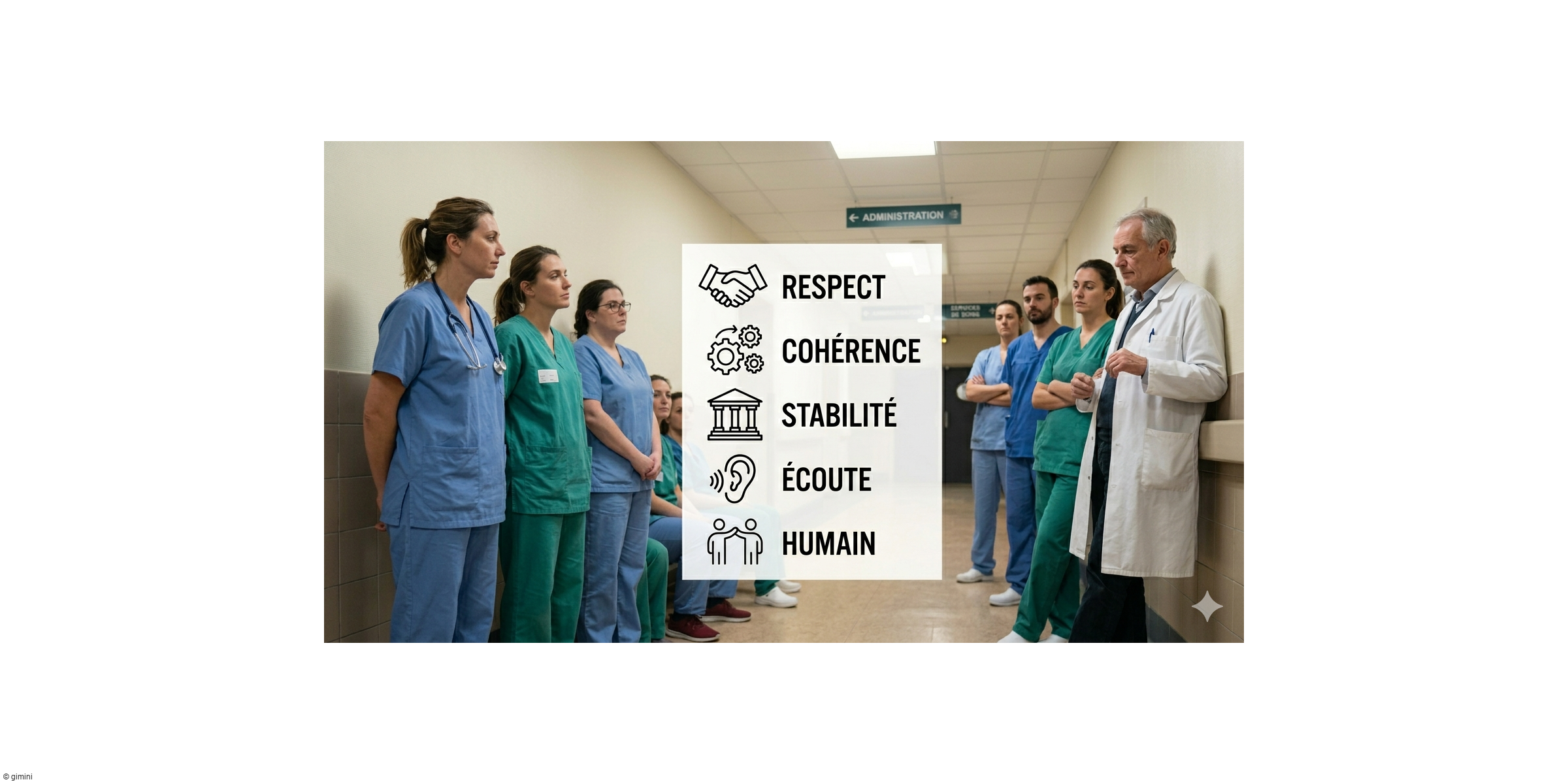 Hôpital : mieux prendre en compte les réalités vécues par les professionnels