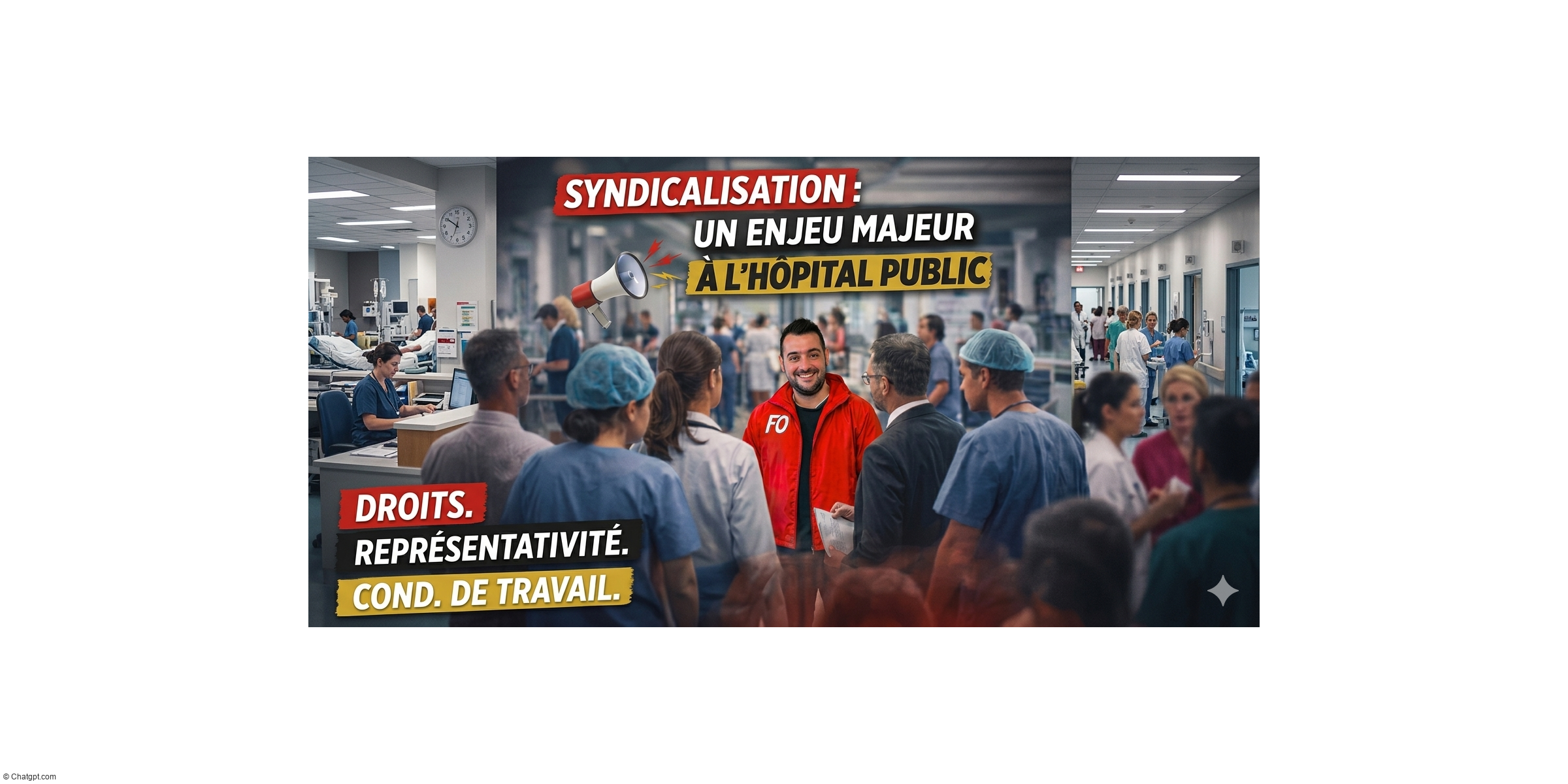 Hôpital public : se syndiquer ou rester en retrait, quels enjeux aujourd'hui ?