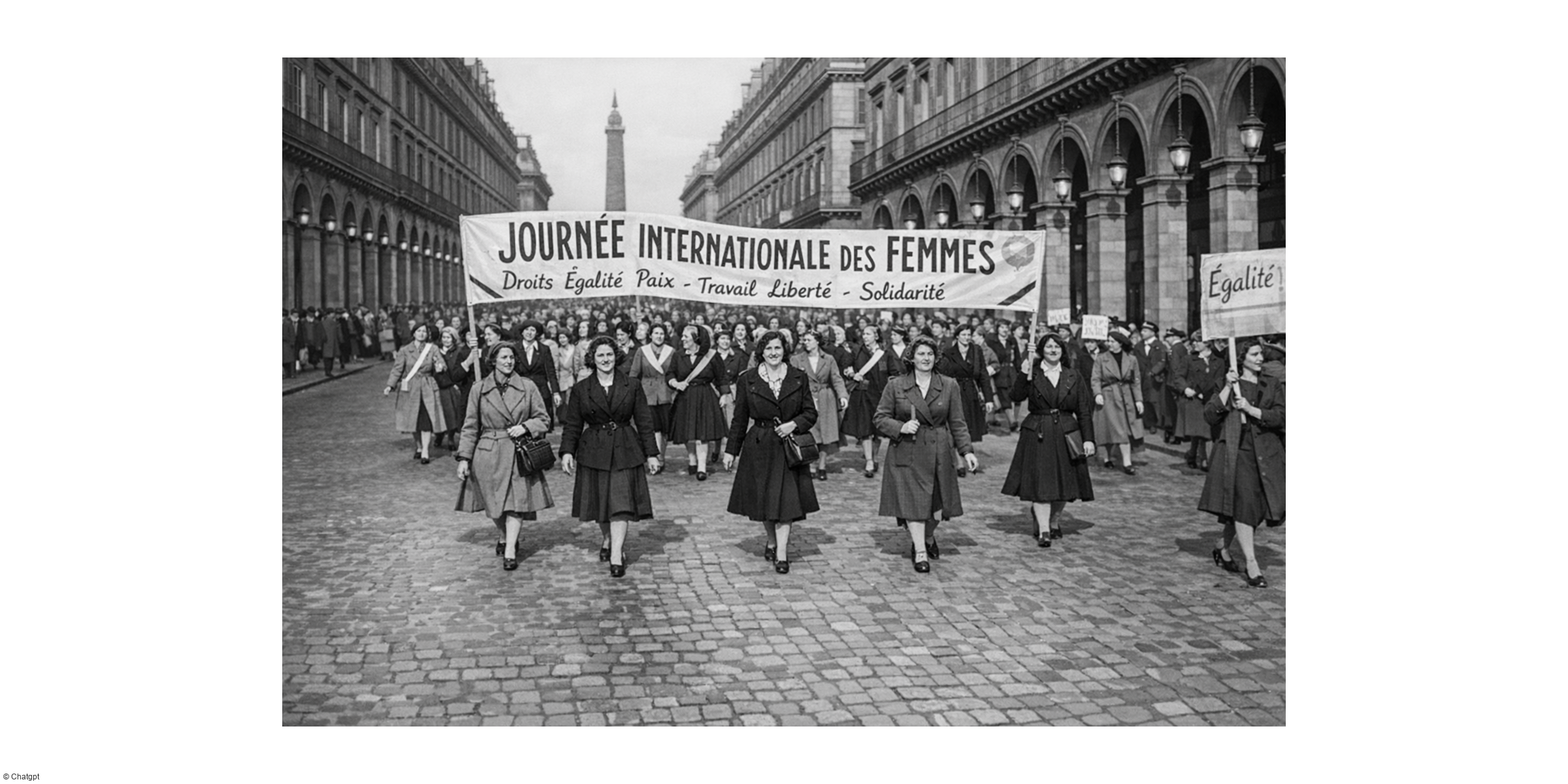 8 mars, journée internationale des droits des femmes : La France doit s'engager pour l'égalité !