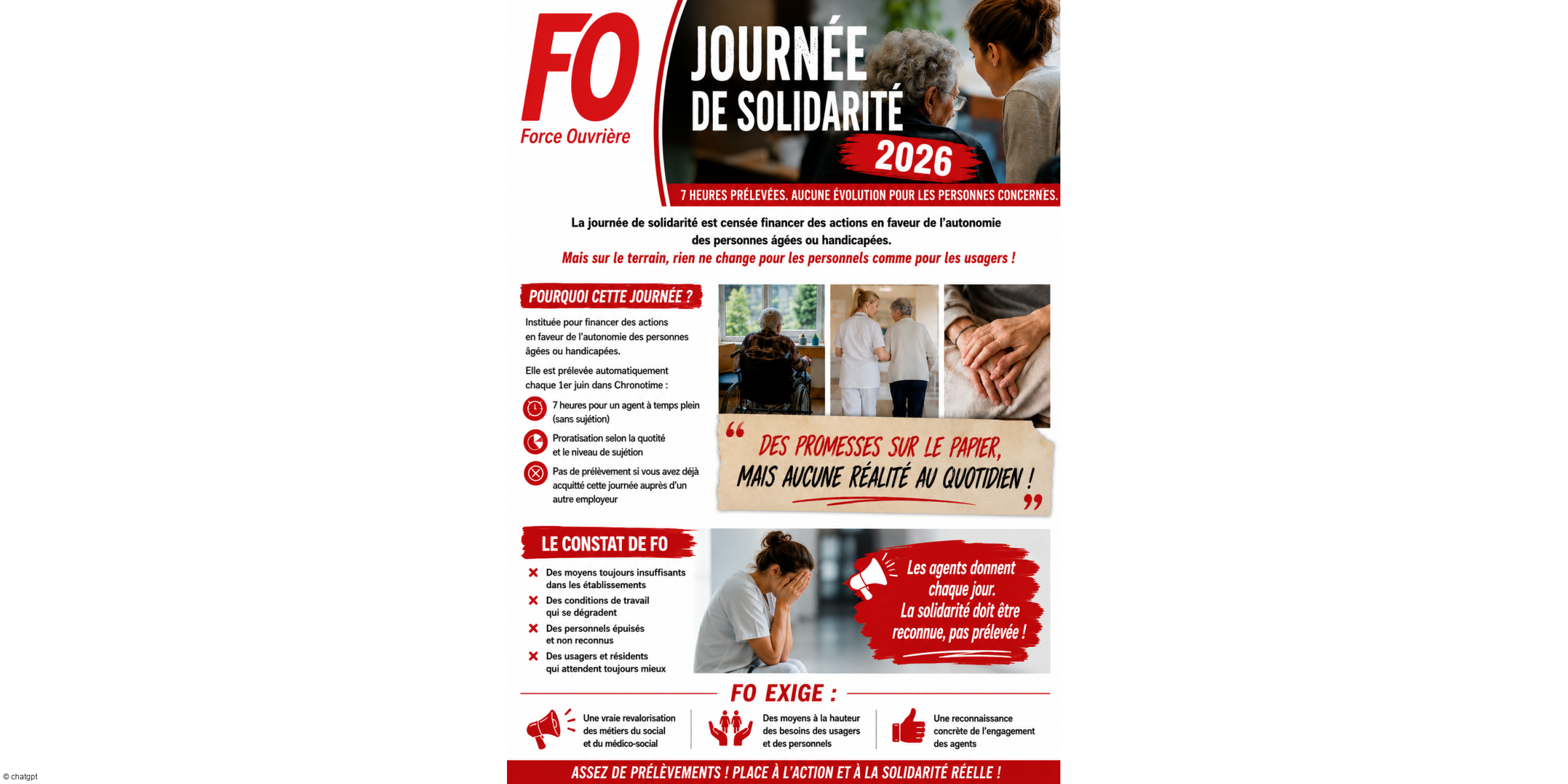 Journée de solidarité 2026 : des interrogations persistantes sur les moyens dans le secteur du grand âge
