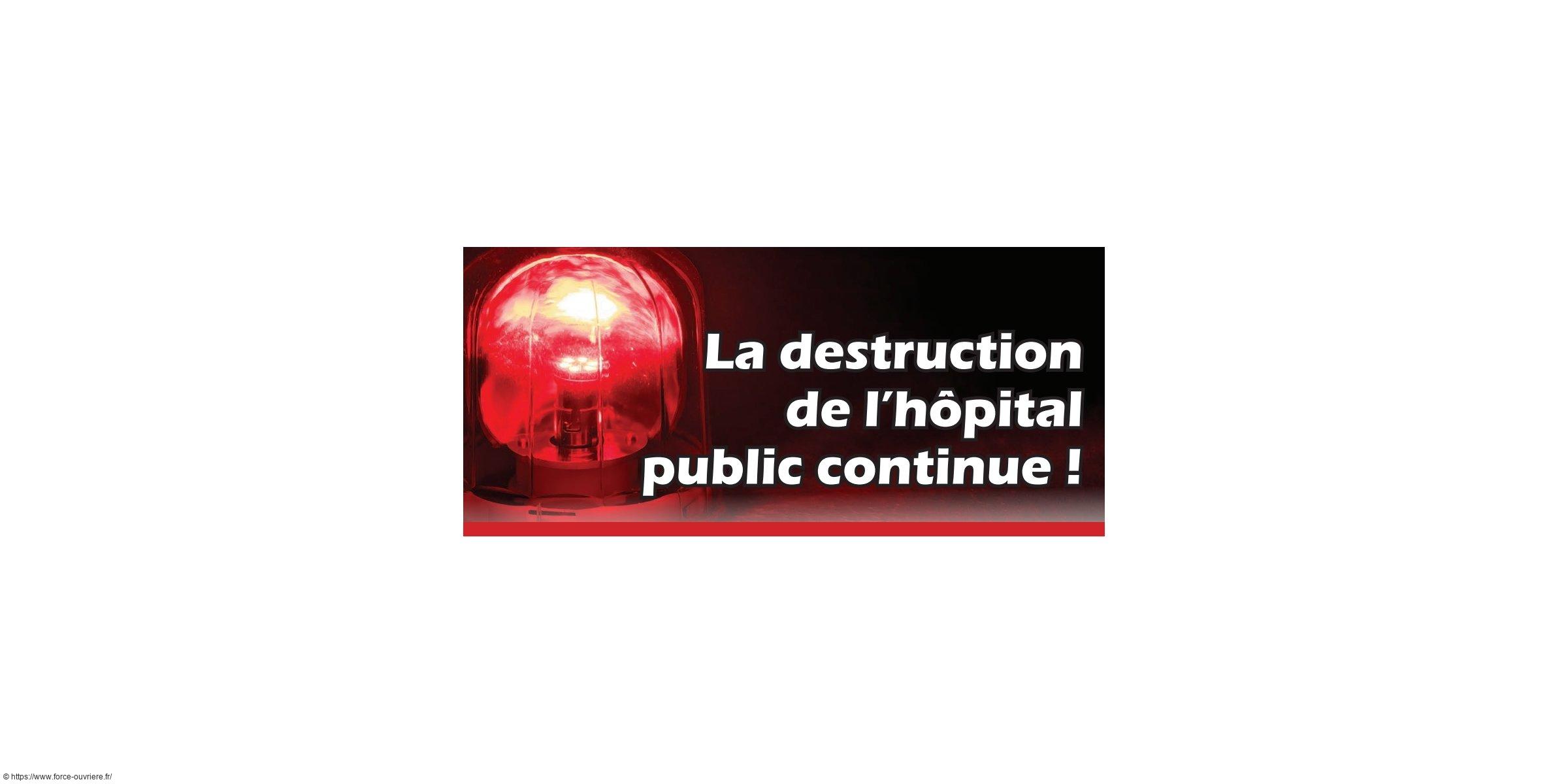 L'hôpital public en péril : un cri d'alarme !