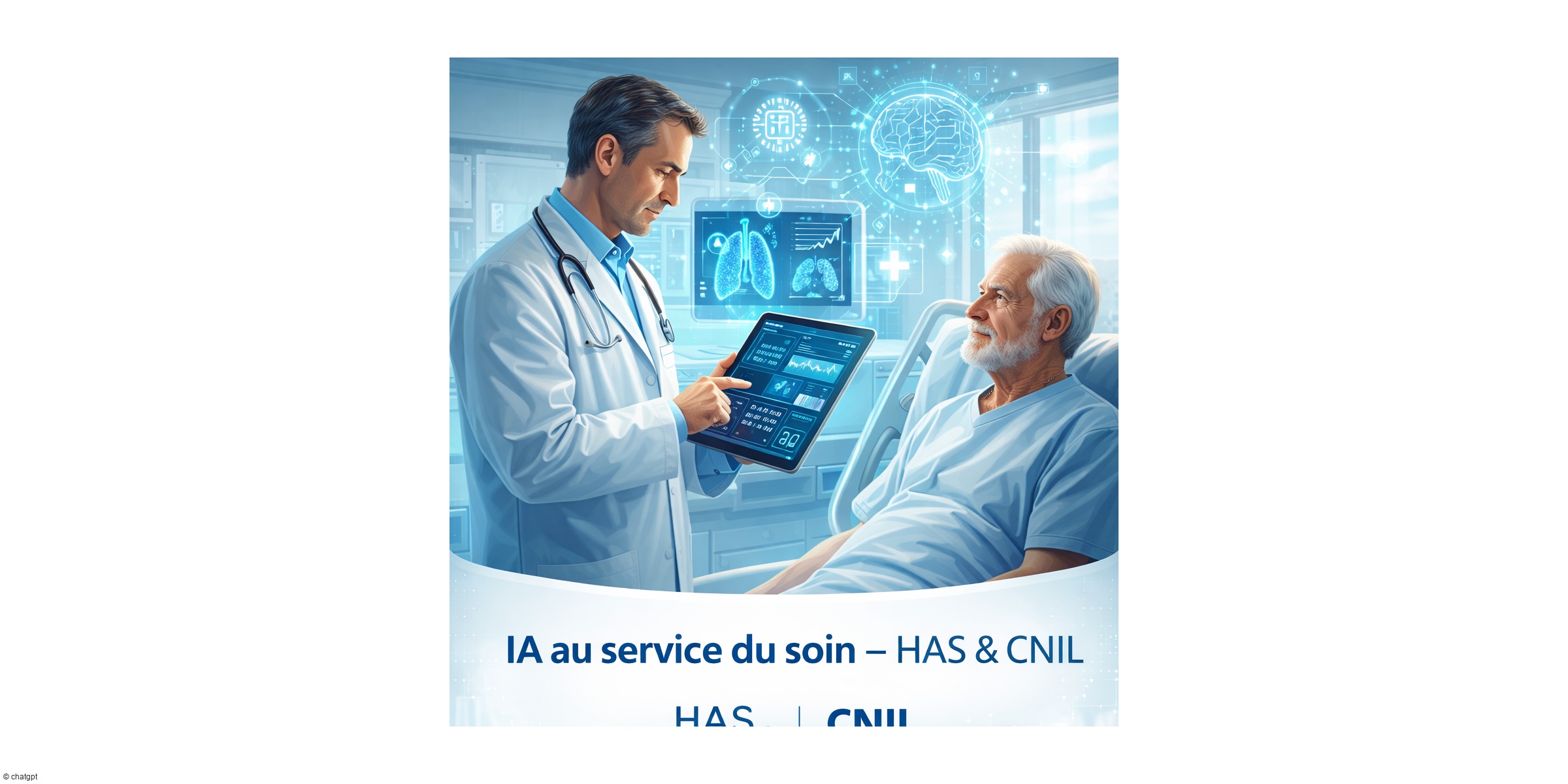 L'intelligence artificielle au service des soins : un cadre pour un usage responsable