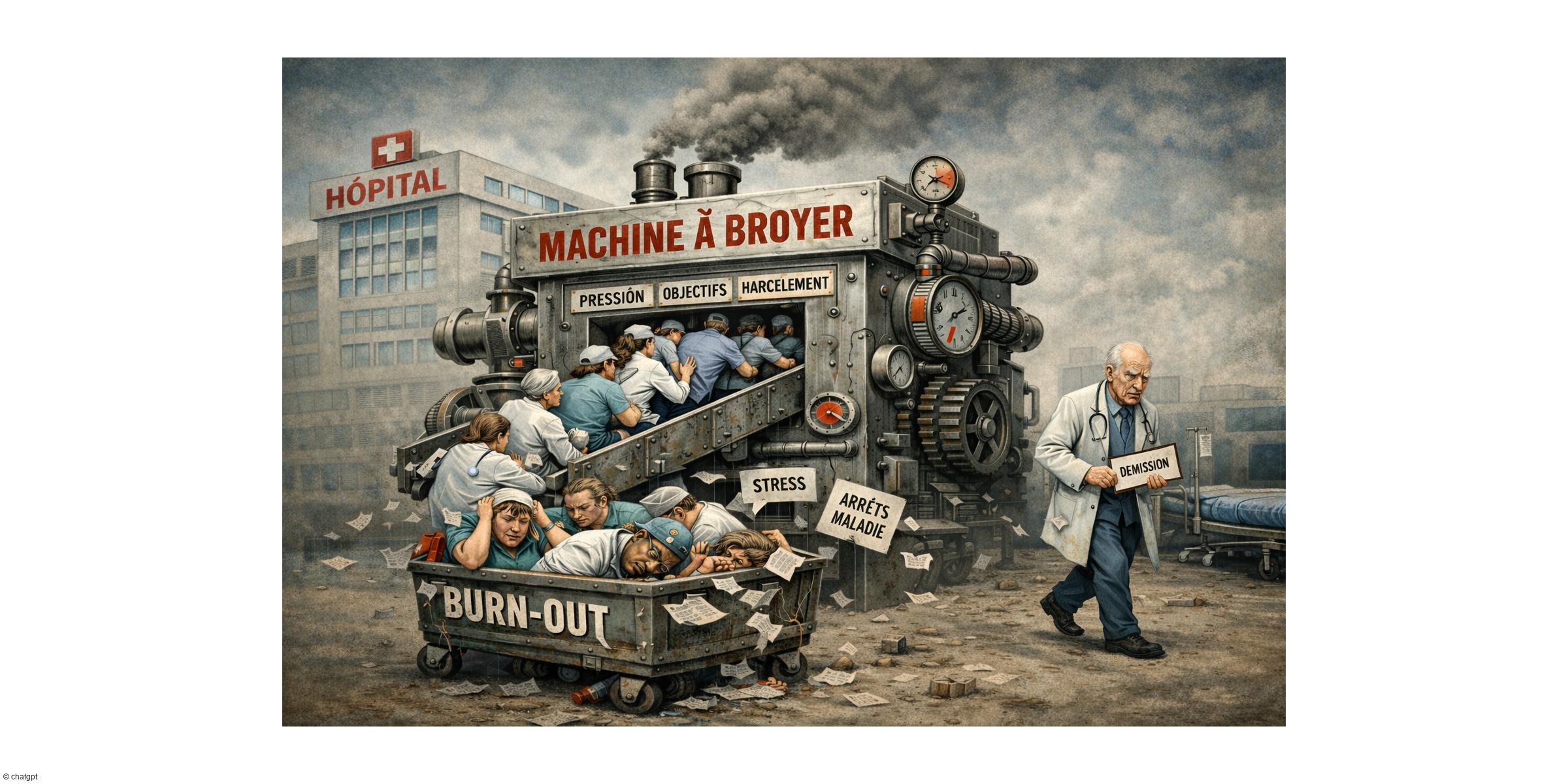 MANAGEMENT TOXIQUE À L'HÔPITAL : ÇA SUFFIT ! Force Ouvrière informe et alerte